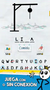 Ahorcado - Juegos sin internet screenshot