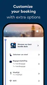 Air France - Reservar un vuelo screenshot