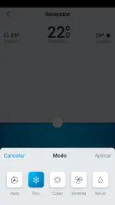 Airzone Aidoo screenshot