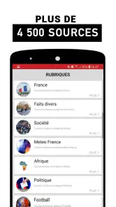 Alertes info France screenshot