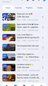 All Video Player - MNet Player screenshot