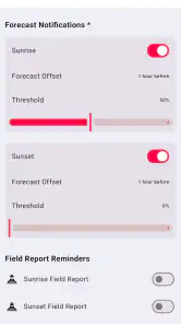 Alpenglow: Sunset Predictions screenshot