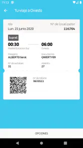 Alsa: Compra billetes de bus screenshot