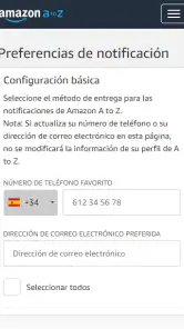 Amazon A to Z screenshot