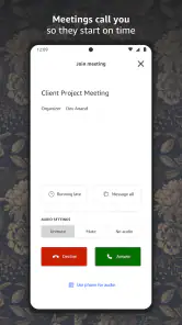 Amazon Chime screenshot