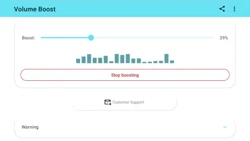 Amplificador de volumen screenshot