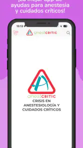 AnestCRITIC Crisis y Anestesia screenshot