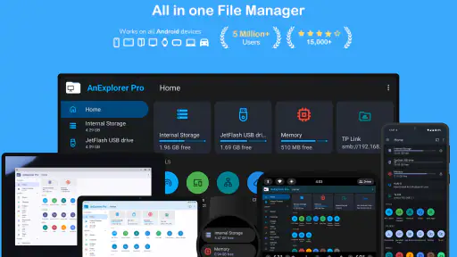 AnExplorer File manager screenshot