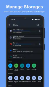 AnExplorer File manager screenshot