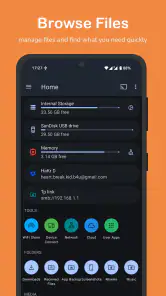 AnExplorer File manager screenshot