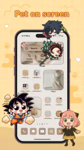 Anime Shimeji, Pet On Screen screenshot