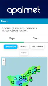 Apalmet - Meteorología Canaria screenshot
