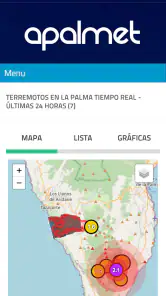 Apalmet - Meteorología Canaria screenshot