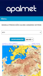 Apalmet - Meteorología Canaria screenshot