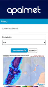 Apalmet - Meteorología Canaria screenshot