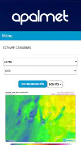 Apalmet - Meteorología Canaria screenshot