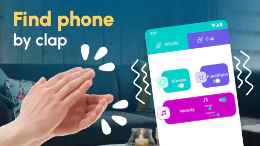 Aplaudir para hallar teléfono screenshot