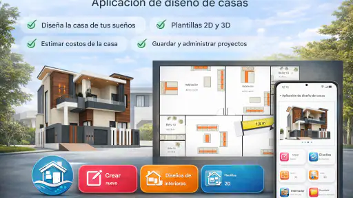 Aplicación de Diseño de Casas screenshot
