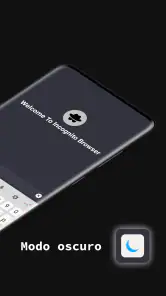aplicación navegador privado screenshot