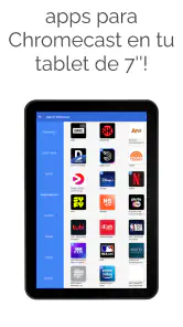 Apps para Chromecast screenshot