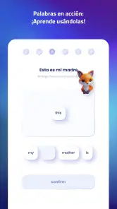 Aprenda rápido y hable con screenshot
