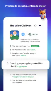 Aprenda rápido y hable con screenshot