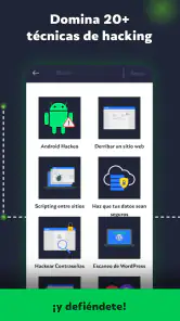 Aprender hacking ético:HackerX screenshot