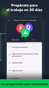 Aprender hacking ético:HackerX screenshot