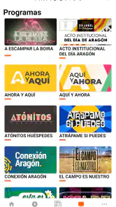 Aragón TV screenshot