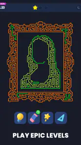 Point Out: Color Escape Puzzle screenshot