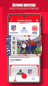 Atlético de Madrid App Oficial screenshot