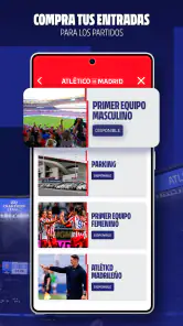 Atlético de Madrid App Oficial screenshot