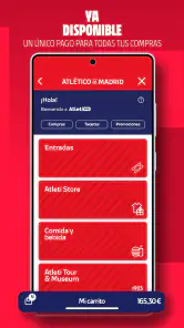 Atlético de Madrid App Oficial screenshot