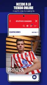 Atlético de Madrid App Oficial screenshot