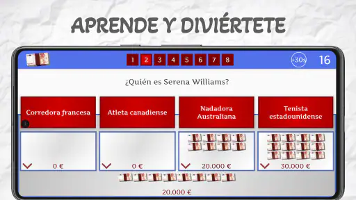 Atrapa un Millón - Preguntas screenshot