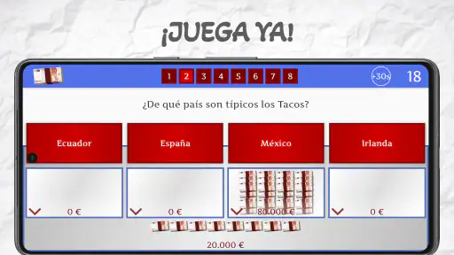 Atrapa un Millón - Preguntas screenshot