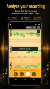 Audio a Partitura y MIDI screenshot