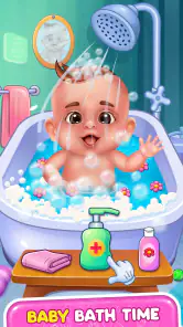 Baby Care & Babysitter Game screenshot