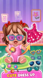 Baby Care & Babysitter Game screenshot