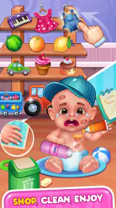 Baby Care & Babysitter Game screenshot