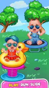Baby Care & Babysitter Game screenshot