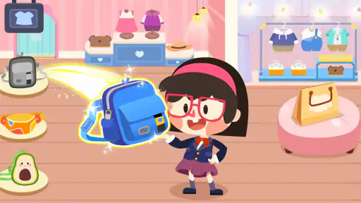Baby Panda's Town: C.Comercial screenshot