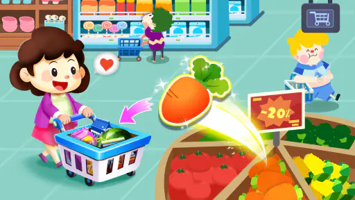 Baby Panda's Town: C.Comercial screenshot