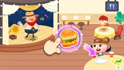 Baby Panda's Town: C.Comercial screenshot