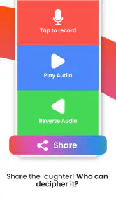 Backtalk - Audio Reverse Game screenshot