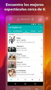 Bandsintown Concerts screenshot