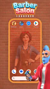 Barber Salon Launcher screenshot
