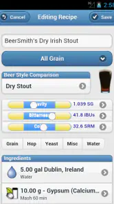 BeerSmith 3 Mobile Homebrewing screenshot