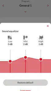 Bernafon App screenshot