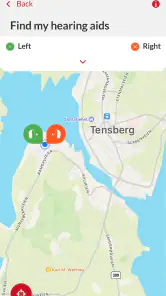 Bernafon App screenshot